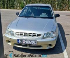 Hyundai Accent 1.3i 2001.god reg do 1/2025 - 3